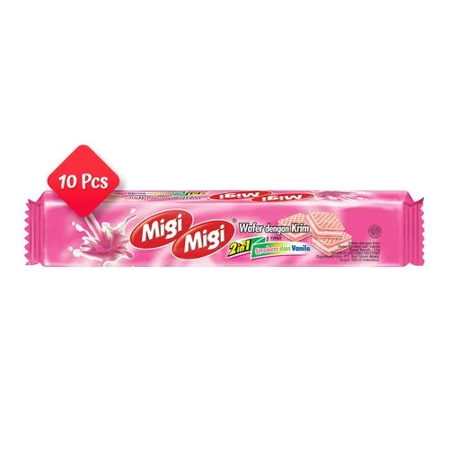 Migi Migi - Wafer Cream 11 gr | Food | FSINDOJAYA